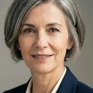 Portrait d'une associée de cabinet indépendant, cliente de Clairvoie Conseil